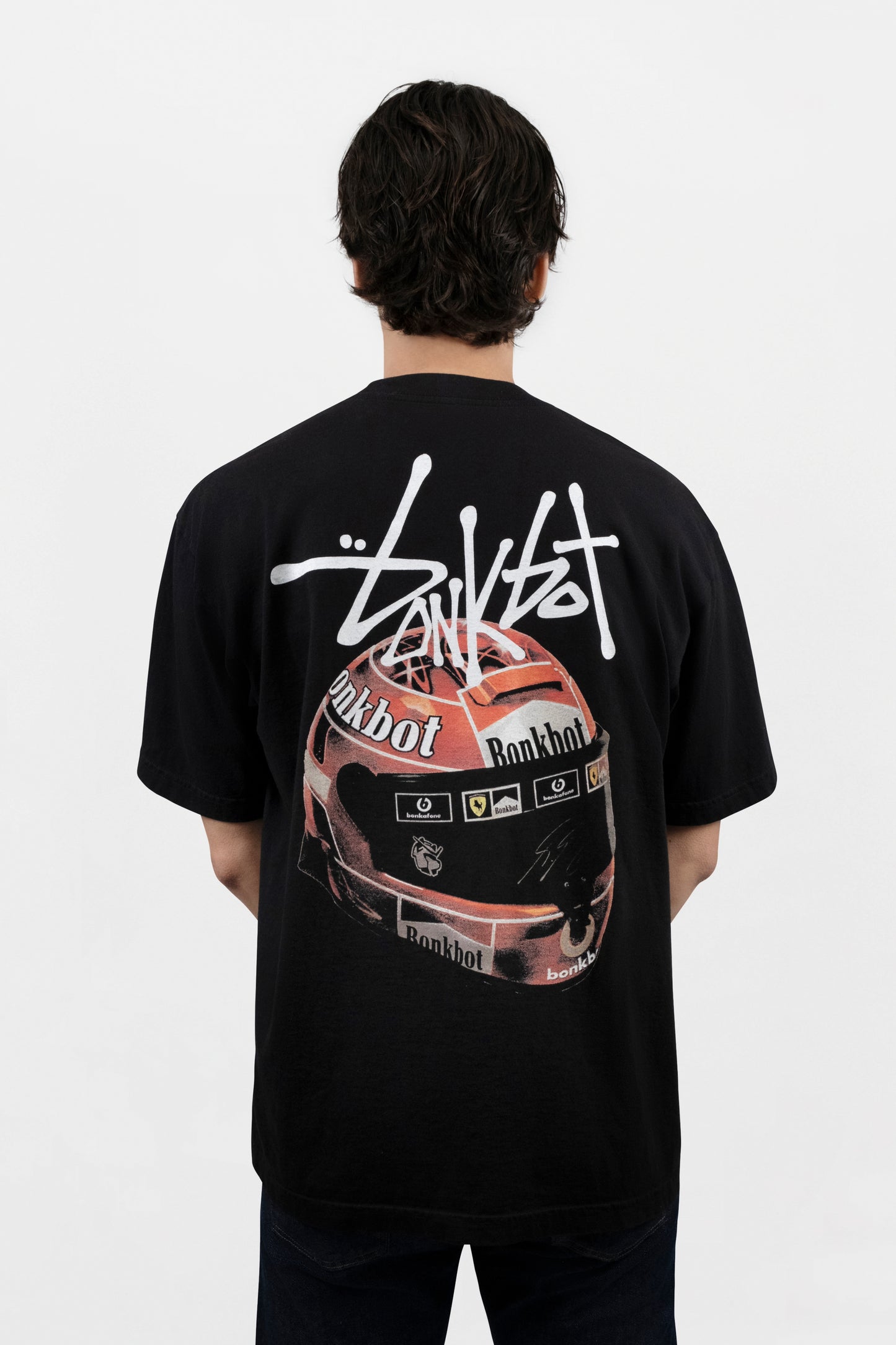 F1 Helmet Tee - True Black