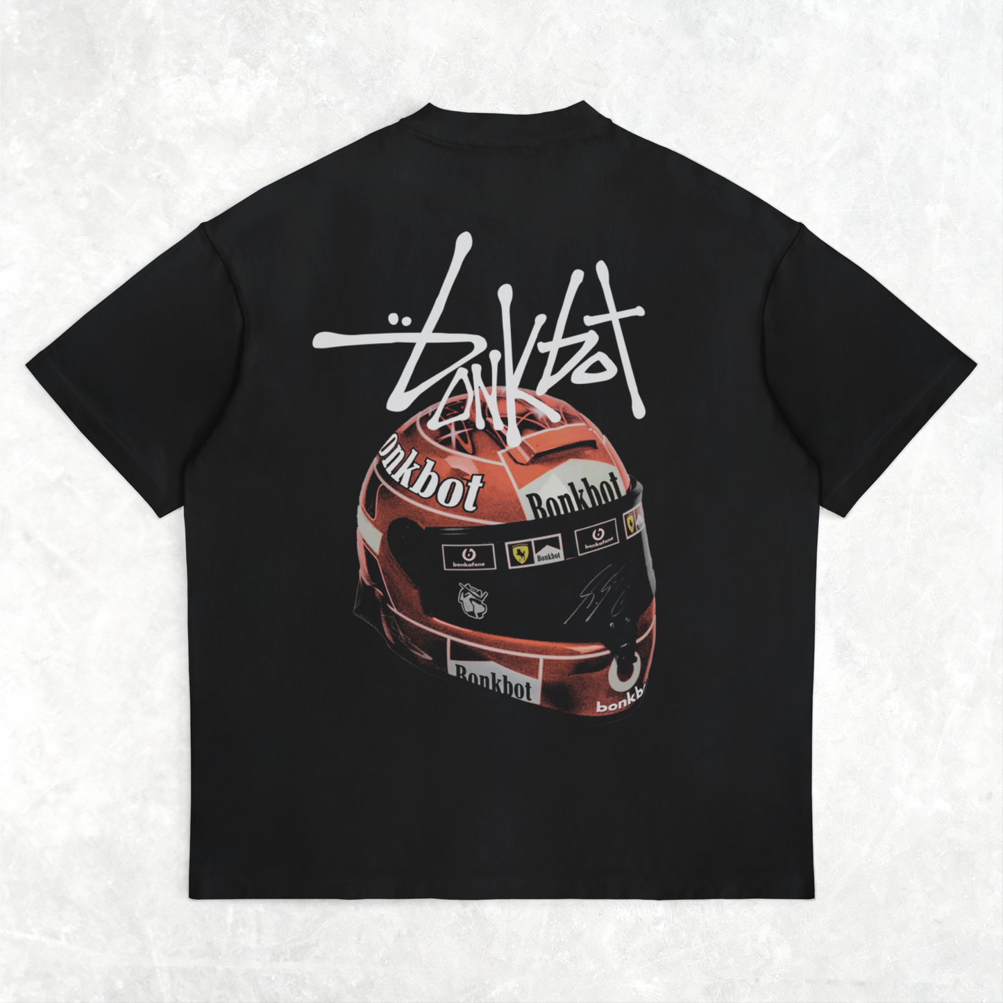 F1 Helmet Tee - True Black