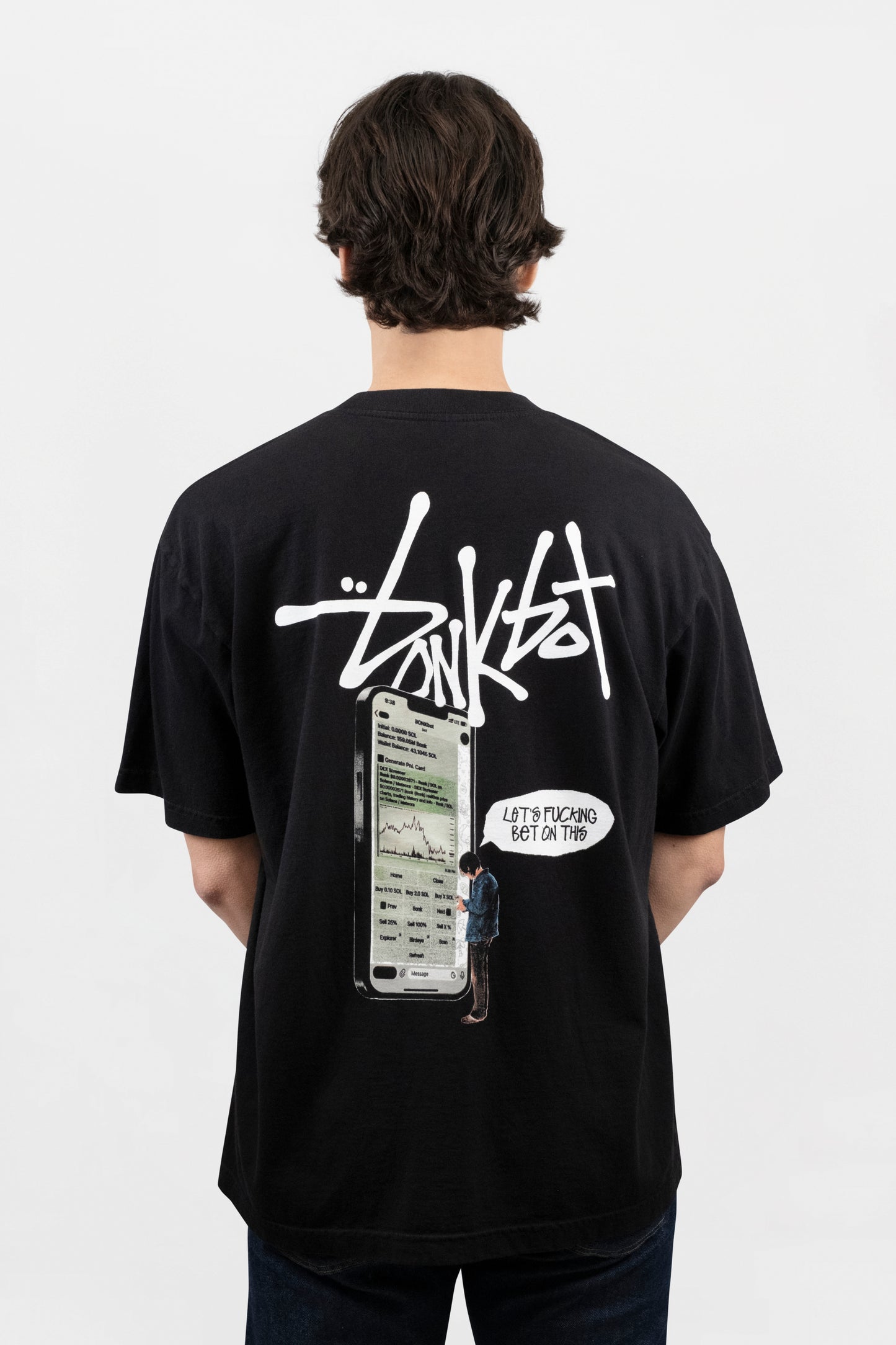 Let's Fucking Bet On This Tee - True Black