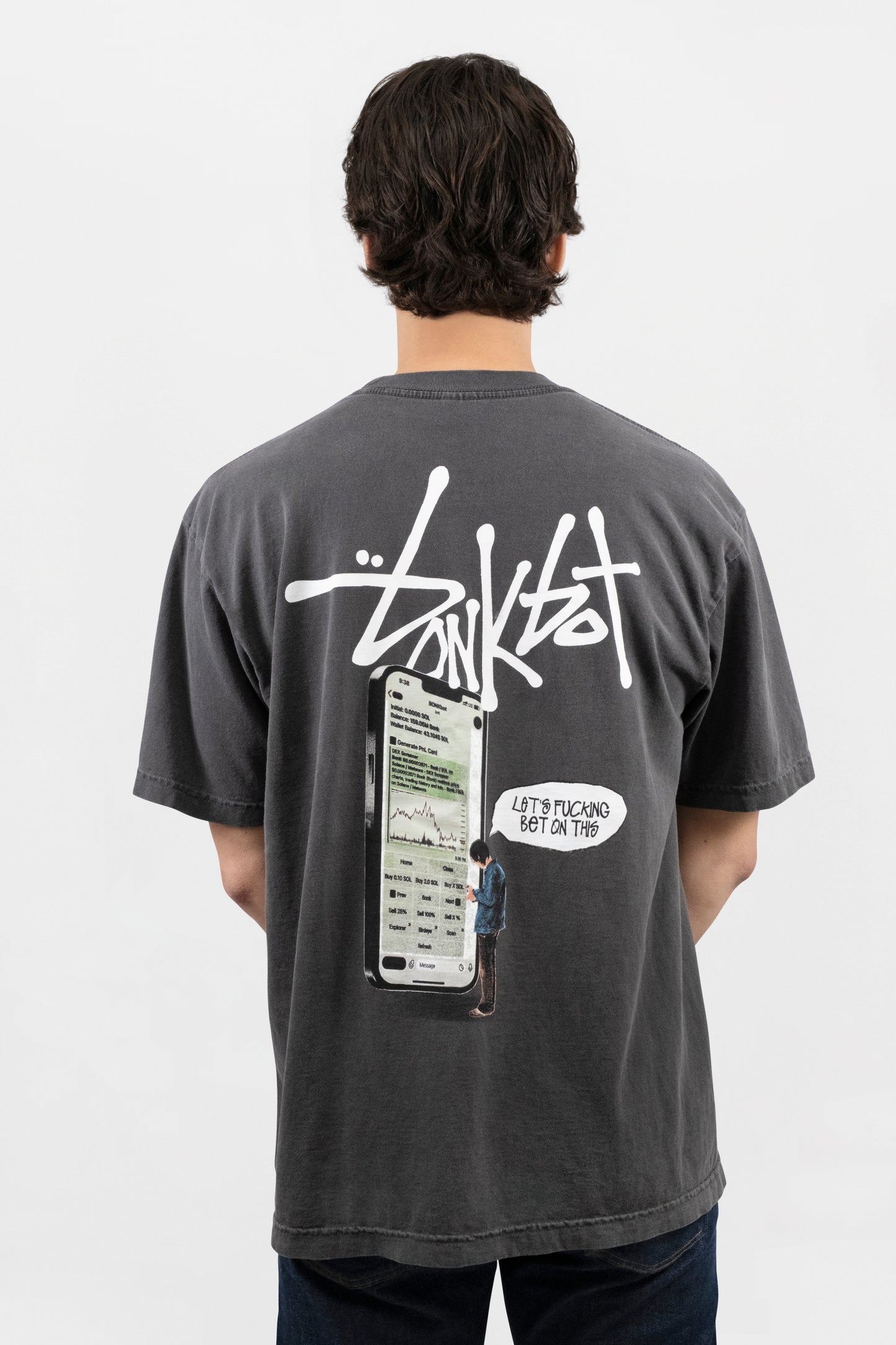 Let's Fucking Bet On This Tee - Vintage Black